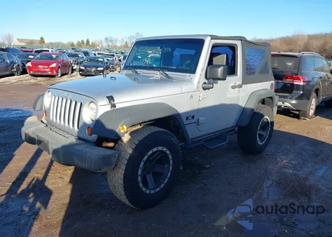 2009 Jeep Wrangler X из США, поврежденный, VIN 1J4FA24149L762260